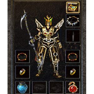 魔龙传奇战士武器——怒斩